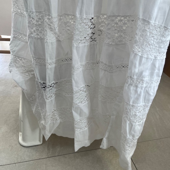 Love Shack Fancy Edie Dress - white size L - Picture 11 of 11